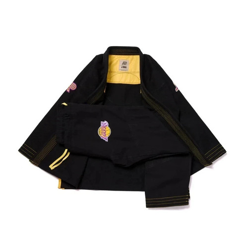 Kimono nero basket albino bjj - kimono,